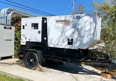 Used Mobile Towable Trailer Generators